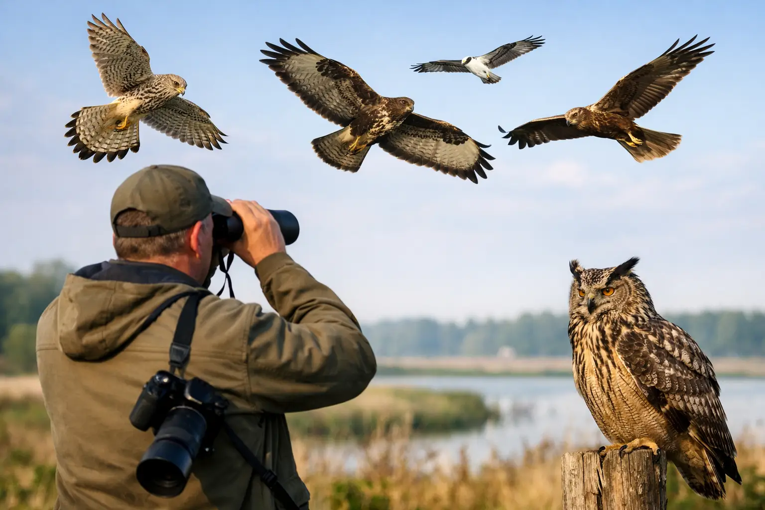 Roofvogels herkennen in Nederland: zo kijk je